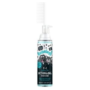 Bugalugs 2in1 Detangling Foam Comb Fragrance Free 150ml