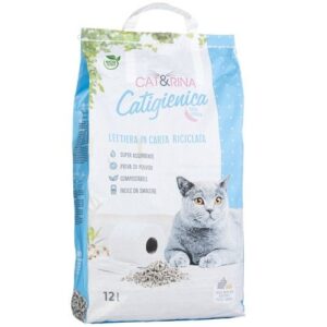 Cat&Rina Catigienica Paper Cat Litter 12L – kraikas katėms