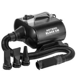 Artero Black 2M – stiprus dviejų variklių džiovintuvas 3000 W